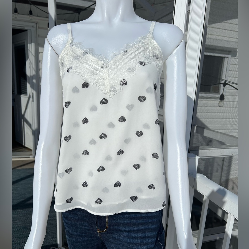 Kismet Black Heart Cami